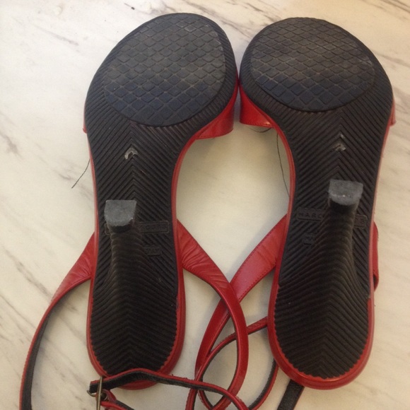 Marc Jacobs Spazzolato ankle strap heels - Picture 6 of 7